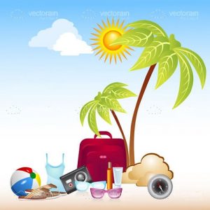 Sea beach background